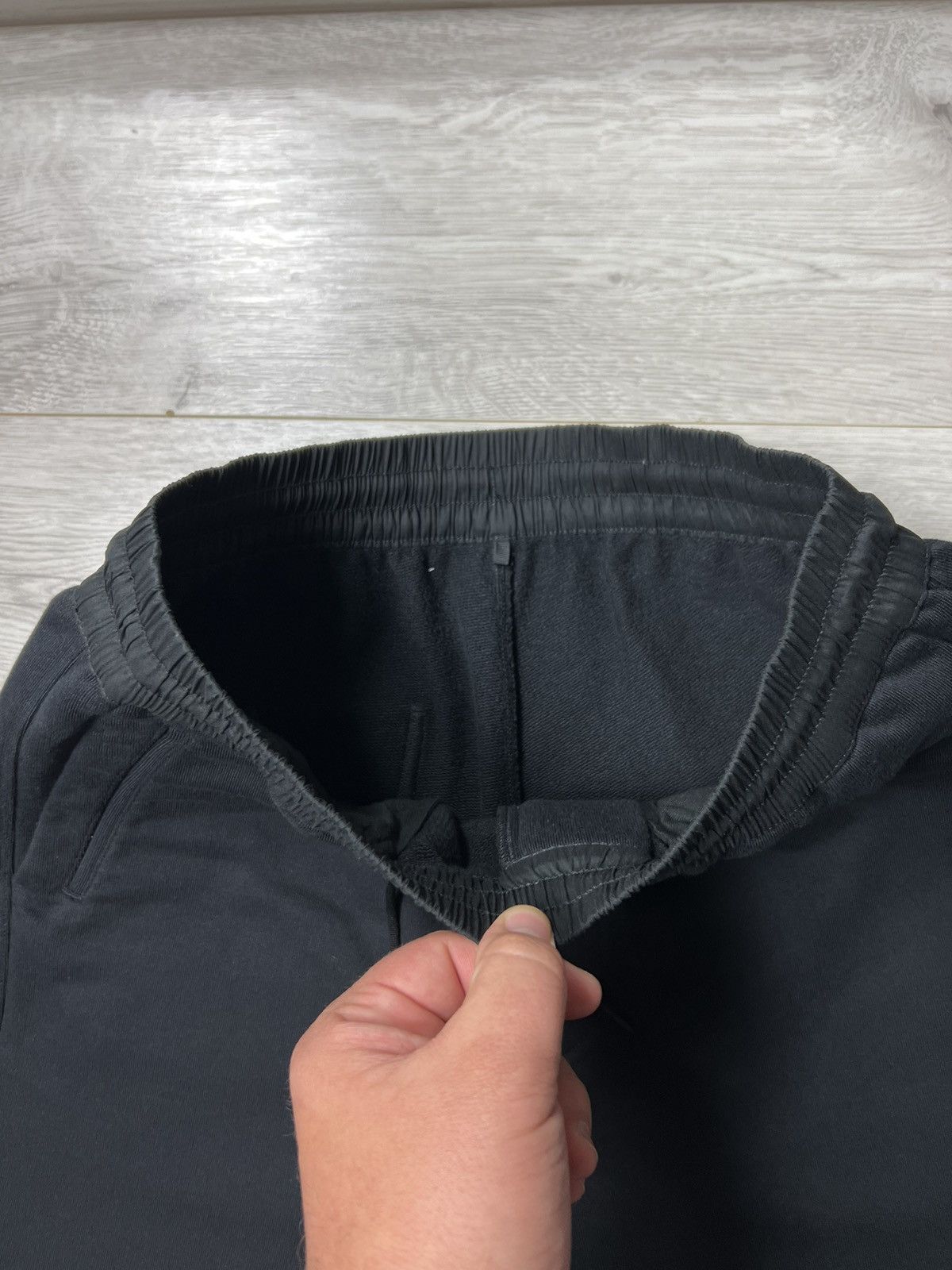 Adidas × Y's Yohji Yamamoto Adidas Y-3 Classic Terry Cropped Sweat Pants Size US 30 / EU 46 - 10 Thumbnail