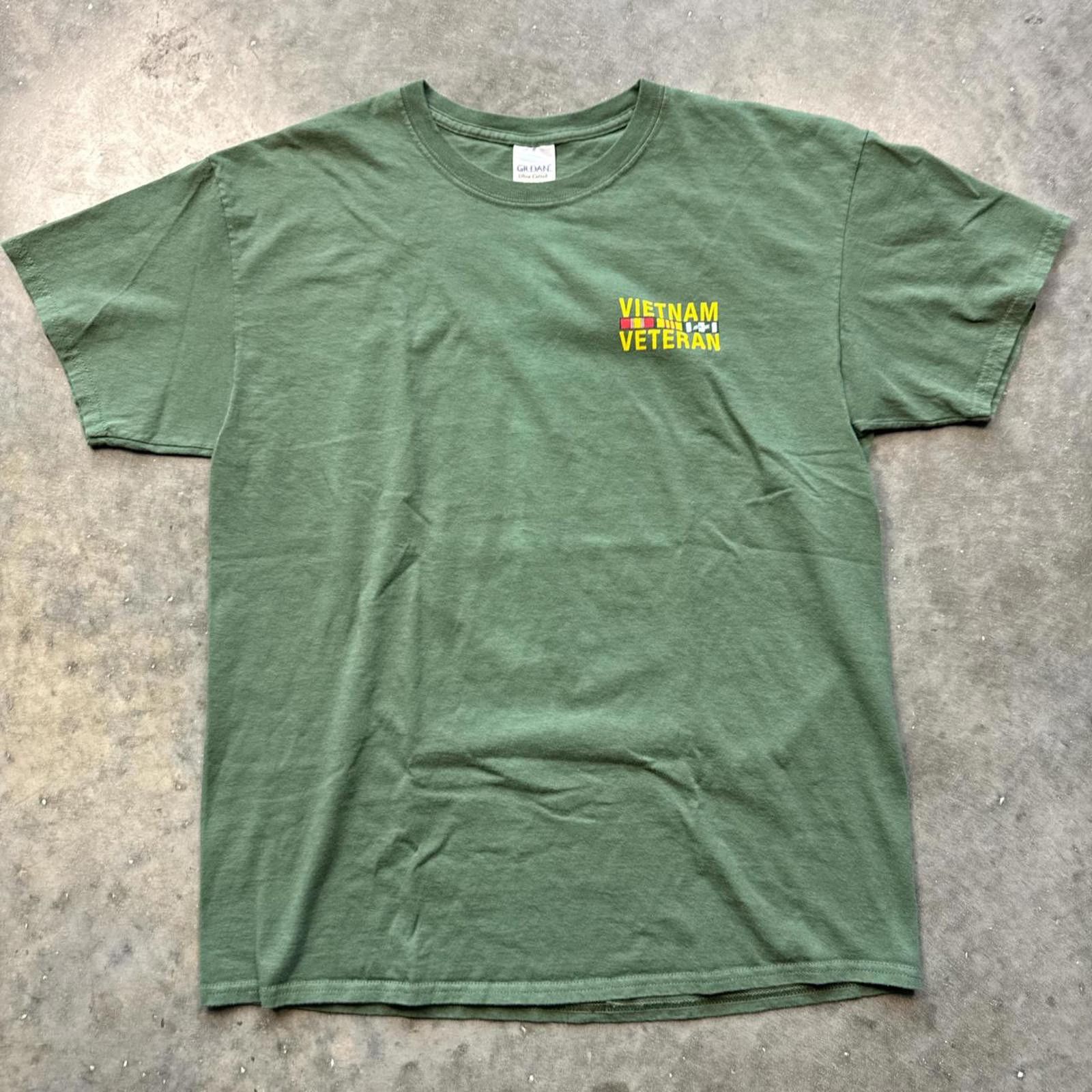 Other Vietnam Veteran Vintage Graphic T-Shirt Size US L / EU 52-54 / 3 - 1 Thumbnail