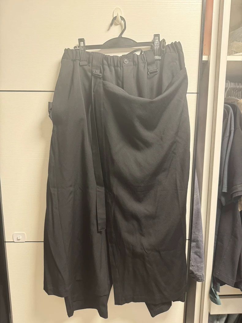 Yohji Yamamoto Yohji Yamamoto size 3 Black wool culottes pants 2506-Nexta Size US 30 / EU 46 - 2 Thumbnail