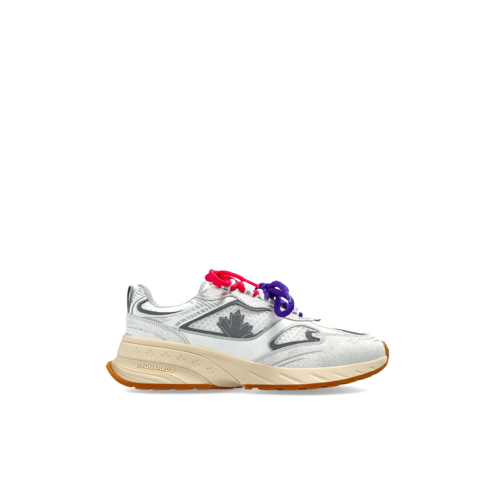 Dsquared2 DSQUARED2 'Sprinter' White Sports Shoes New & Authentic (Wom Size US 8.5 / IT 38.5 - 1 Thumbnail