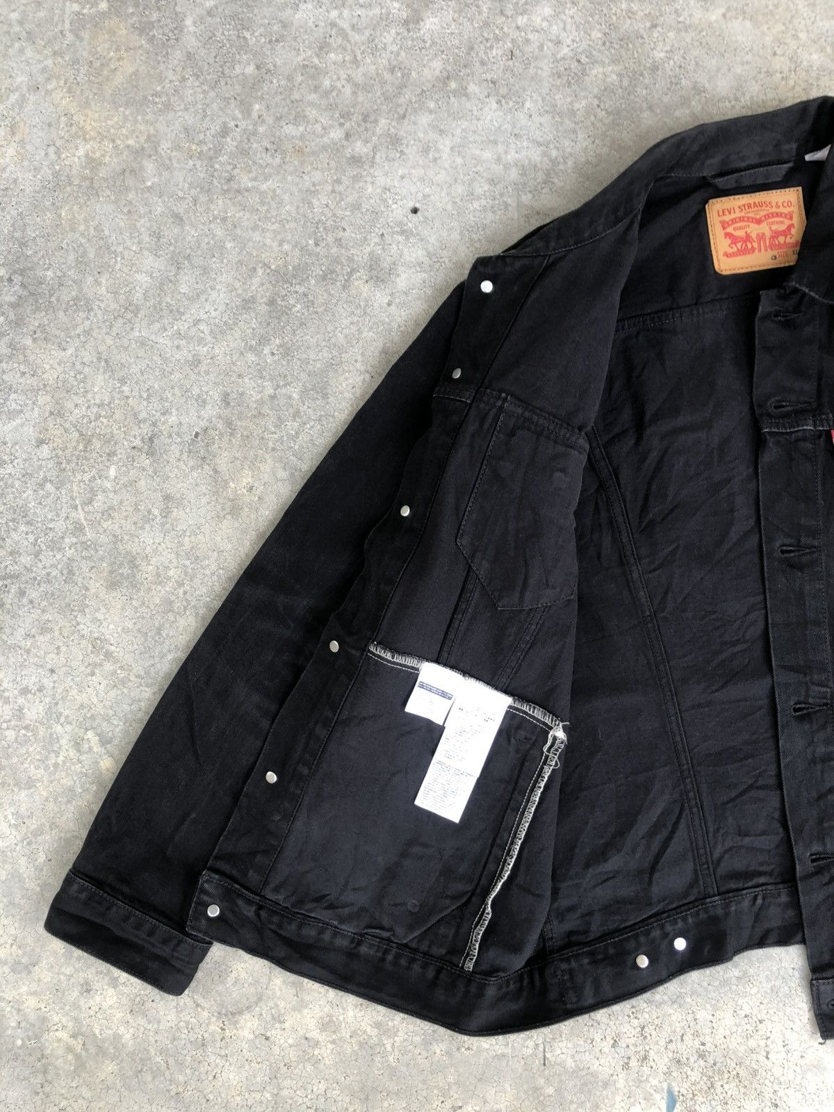 Levi's Y2k Levi’s Denim Jacket Distressed Size US XL / EU 56 / 4 - 7 Thumbnail