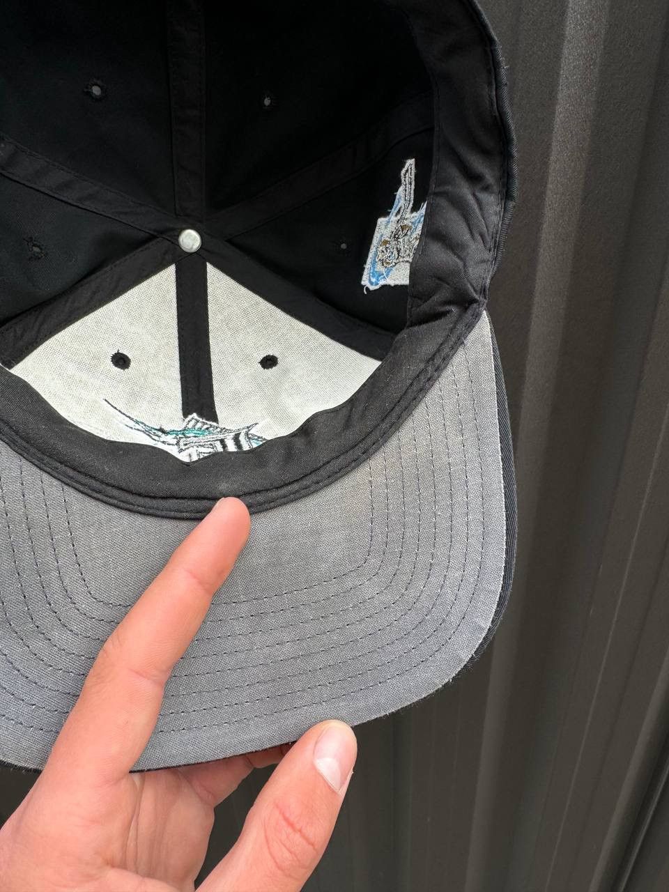 New Era RARE Vintage 90’s Florida Marlins Regular Cap Number 10 Size ONE SIZE - 10 Thumbnail