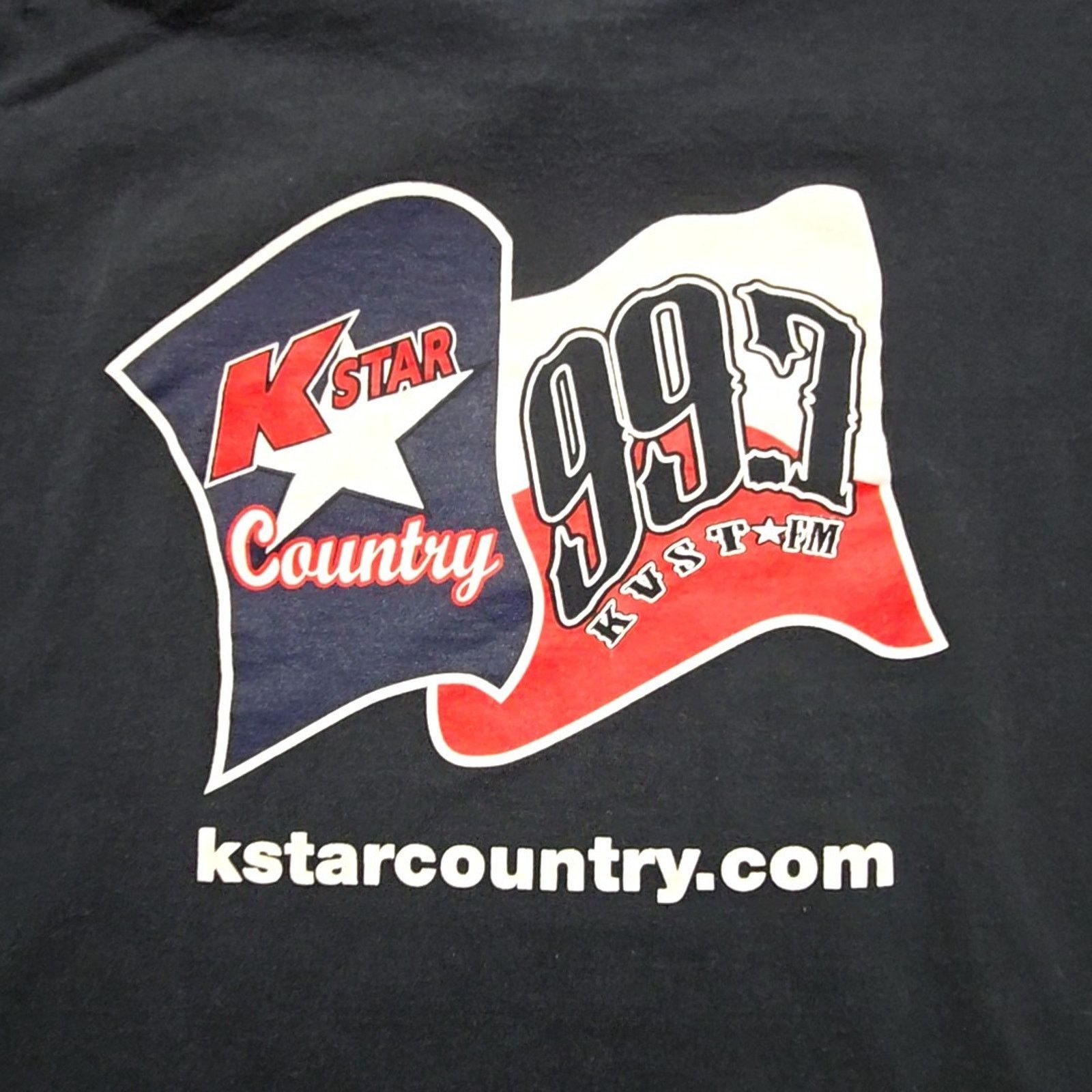 Port & Company Kstar Country 99.7 Texas Strong XL Radio Music Black Tee Size US XL / EU 56 / 4 - 2 Thumbnail