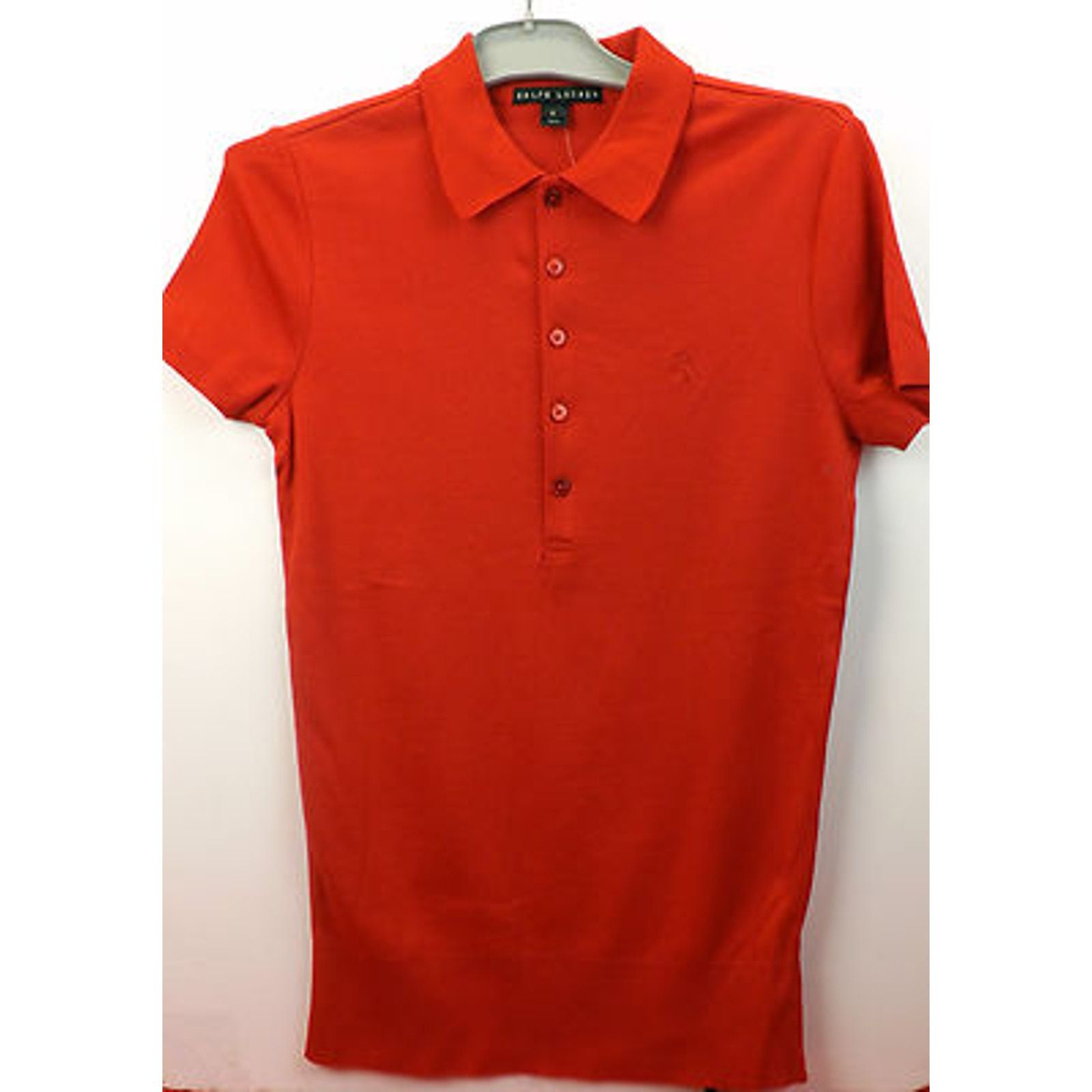 Ralph Lauren RALPH LAUREN RED BLACK LABEL PONY POLO BUTTONS SHIRT S Size S / US 4 / IT 40 - 1 Thumbnail