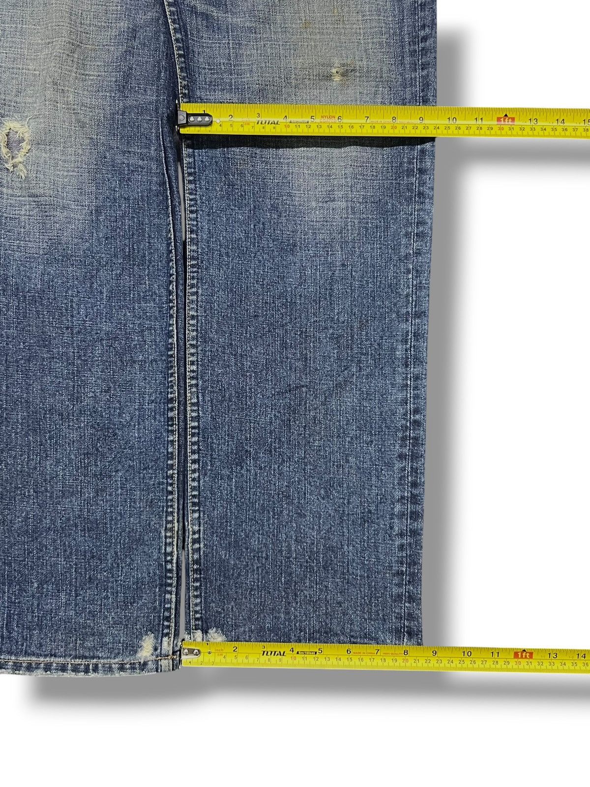 Levi's Loose Vintage Y2K Levi’s 533 Japan - Faded Wash, Distressed Size US 35 - 19 Thumbnail