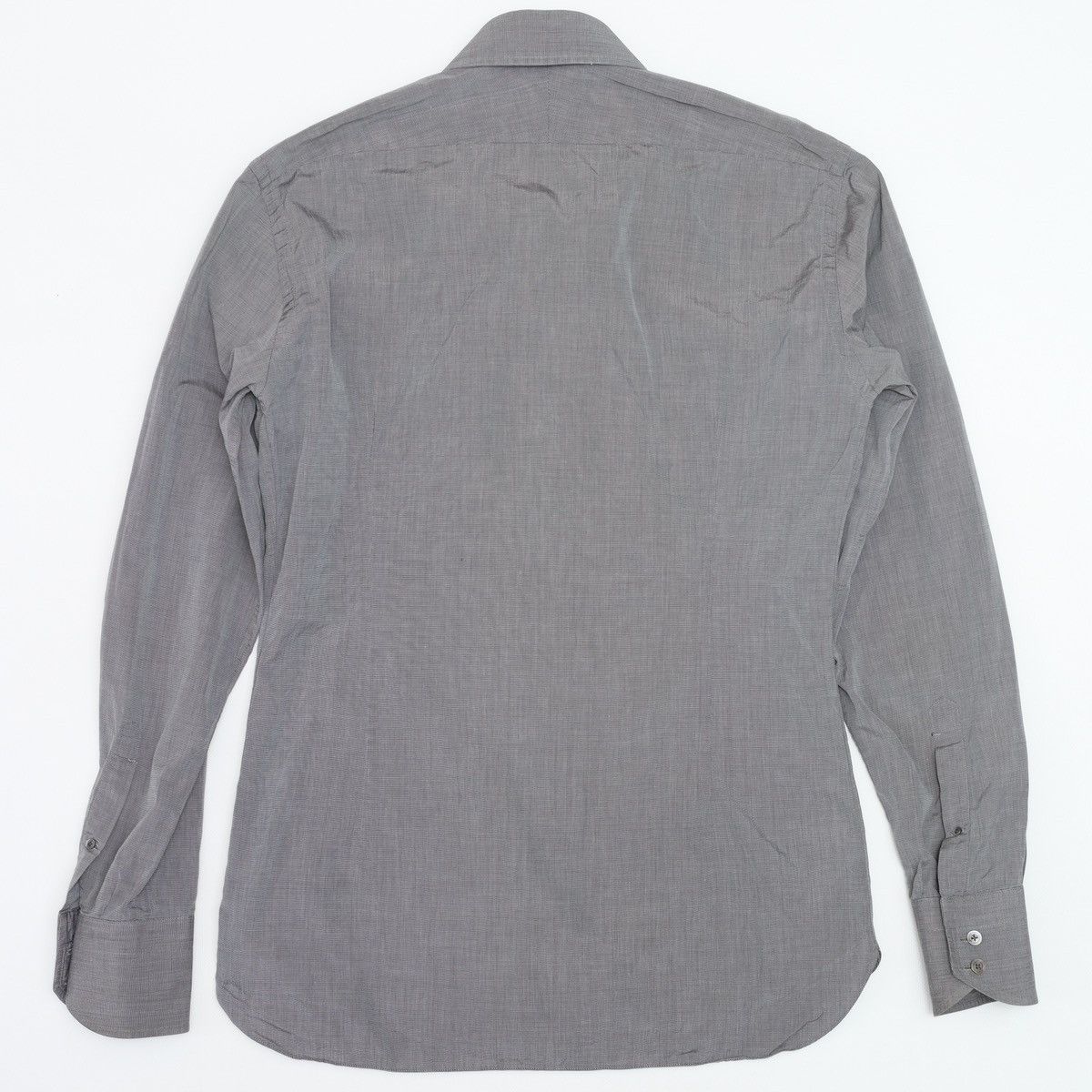 Tom Ford Tom Ford Grey Classic Shirt Buttons Size US L / EU 52-54 / 3 - 14 Thumbnail