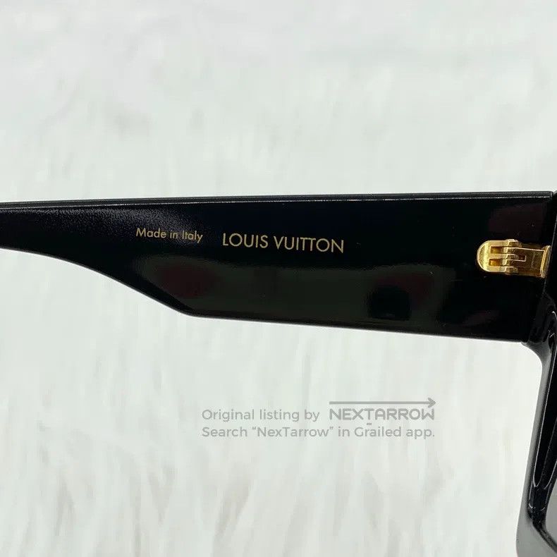 Louis Vuitton Louis Vuitton Black presbyopic diamond frame sunglasses su Size ONE SIZE - 7 Thumbnail