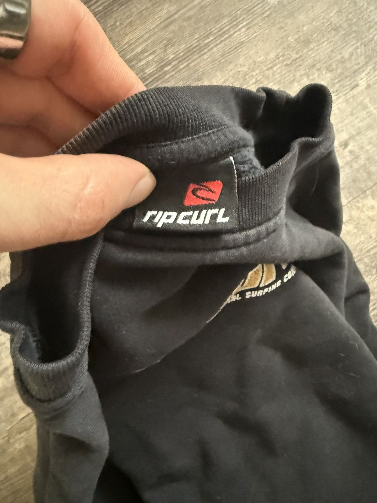 Rip Curl Classic black rip curl sweatshirt Size US M / EU 48-50 / 2 - 3 Thumbnail