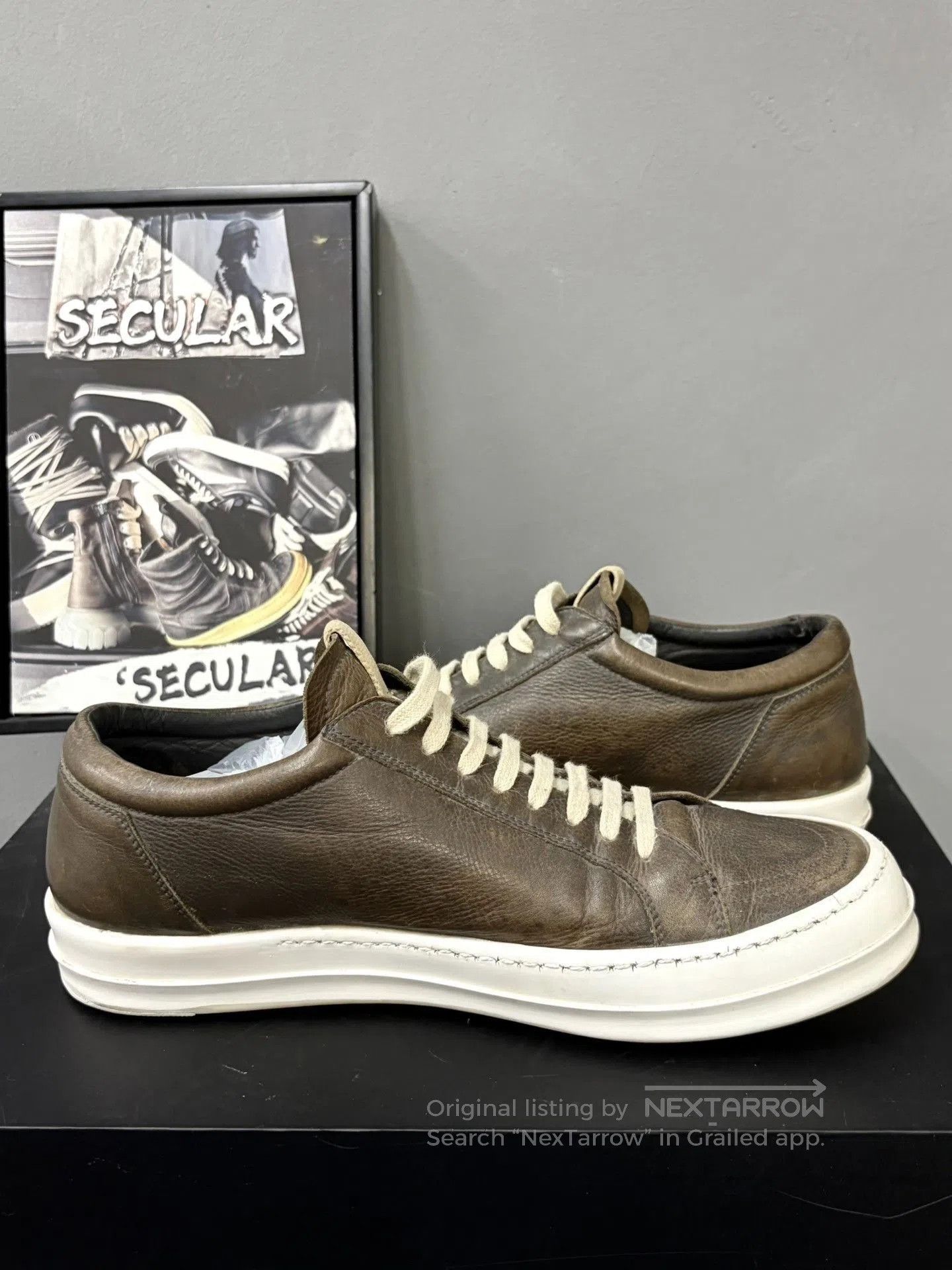 Rick Owens Rick Owens 20FW Low. Size US 10 / EU 43 - 6 Thumbnail