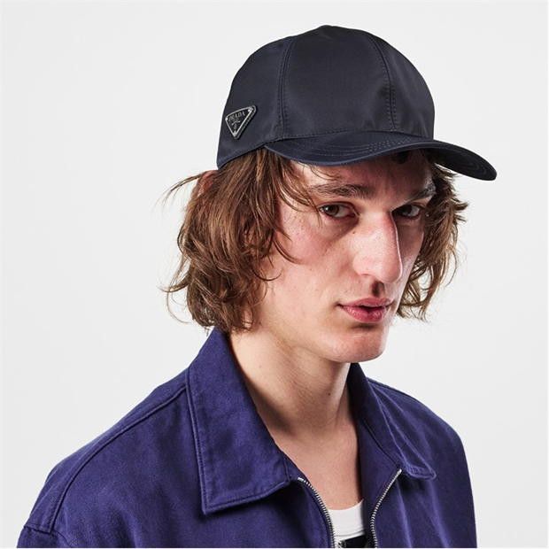 Prada Men'S Logo Re-Nylon Baseball Cap Size ONE SIZE - 2 Thumbnail