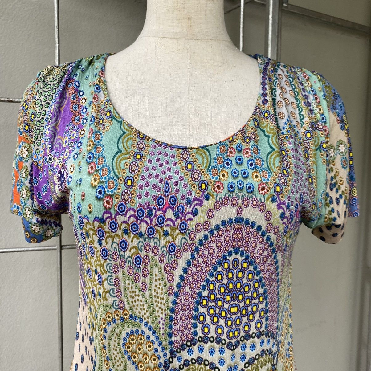 Etro ETRO Milano Multicolor Paisley Print Scoop Neck Top Size M / US 6-8 / IT 42-44 - 18 Thumbnail