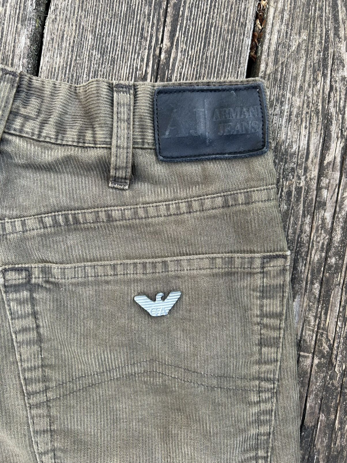 Giorgio Armani Vintage Armani Corduroy Pants Size US 28 / EU 44 - 3 Thumbnail