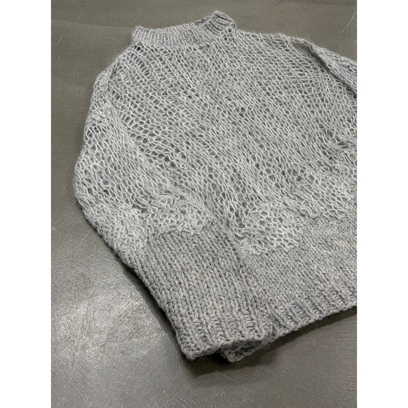 Maison Margiela A/W2014 Maison Margiela loose knit punk mohair sweater Size M / US 6-8 / IT 42-44 - 7 Thumbnail
