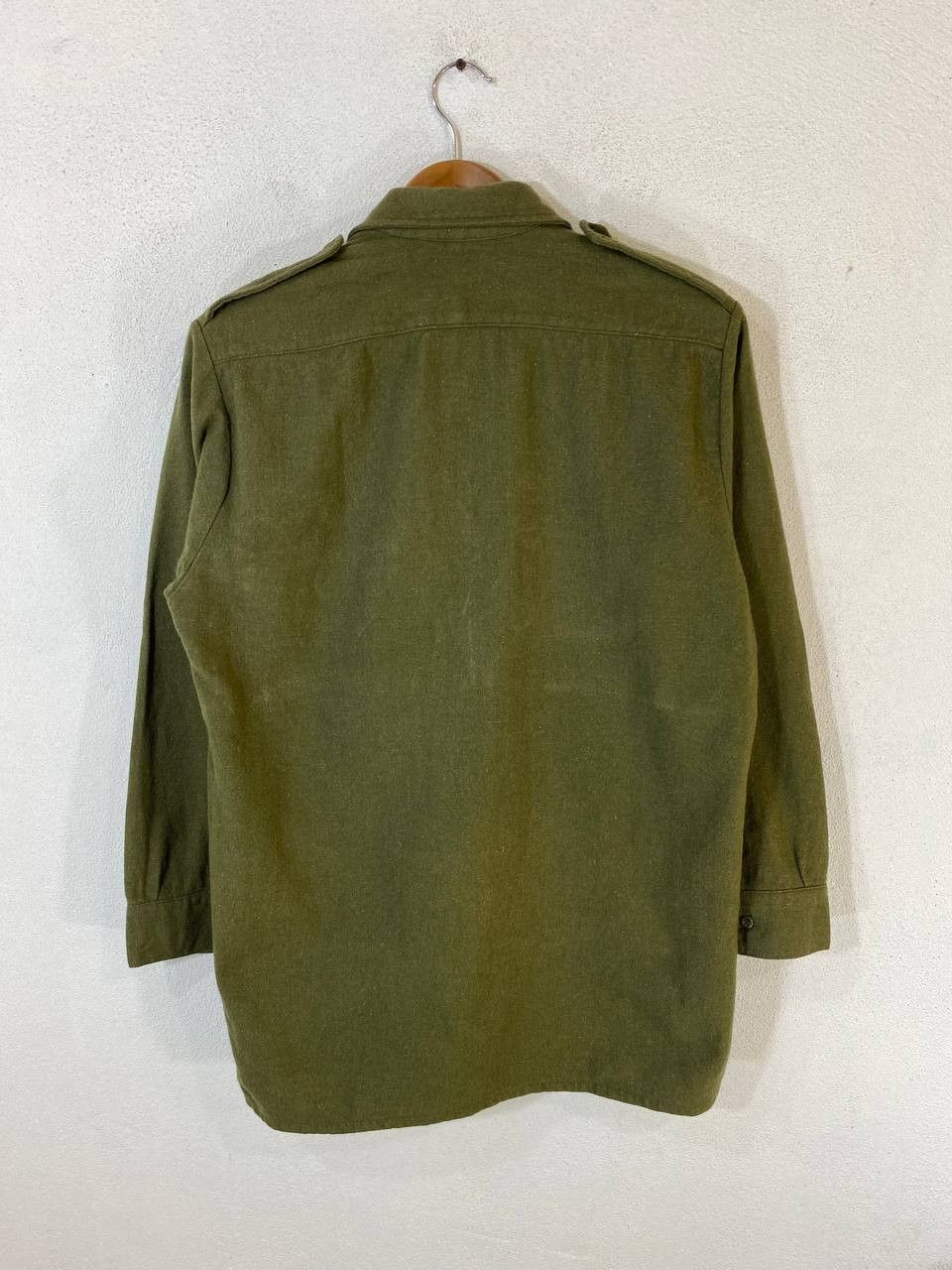 Vintage vintage us army wool combat shirt nice design Size US L / EU 52-54 / 3 - 8 Thumbnail