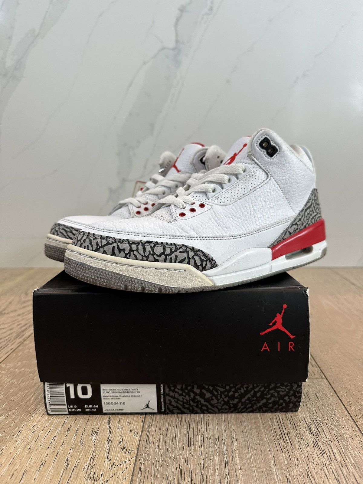 Jordan Brand Jordan 3 Retro Hall of Fame Size US 10 / EU 43 - 1 Thumbnail