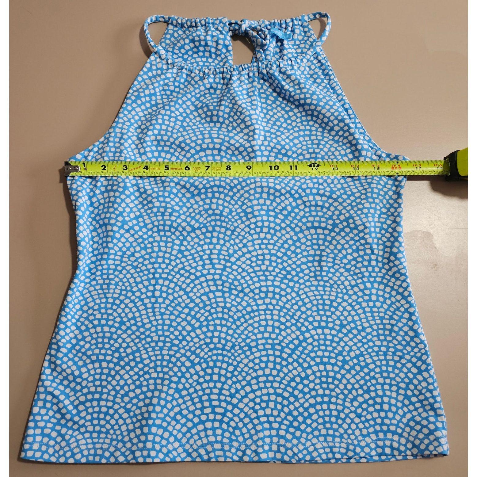 J.McLaughlin EUC J.McLaughlin Catalina Cloth Blue Built-In Bra Tank Top S Size S / US 4 / IT 40 - 4 Thumbnail