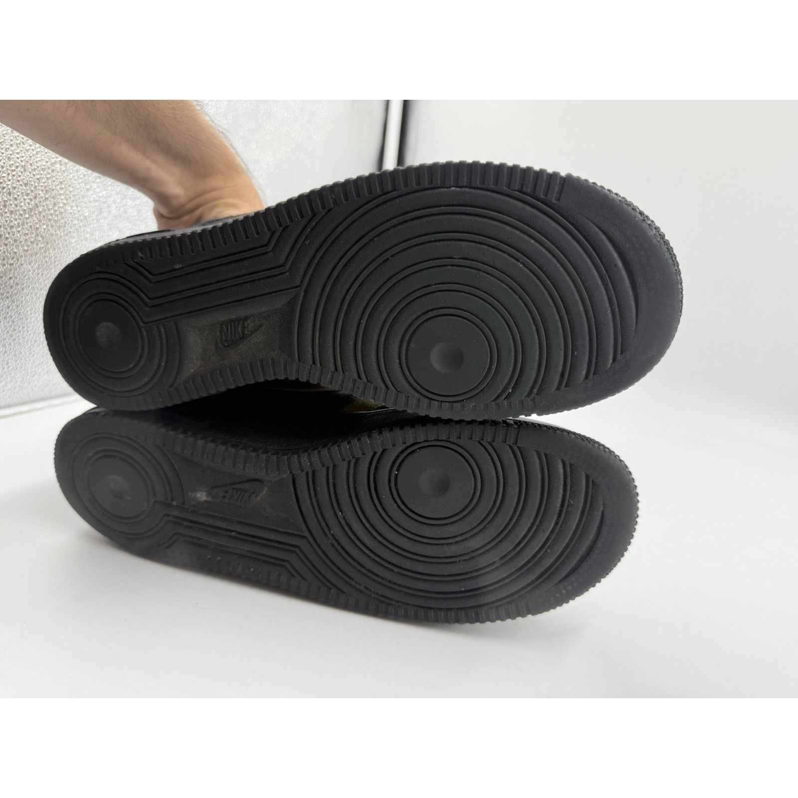Nike Size 8.5 - Nike Air Force 1 Low Misplaced Swoosh - Black Size US 8.5 / EU 41-42 - 5 Thumbnail