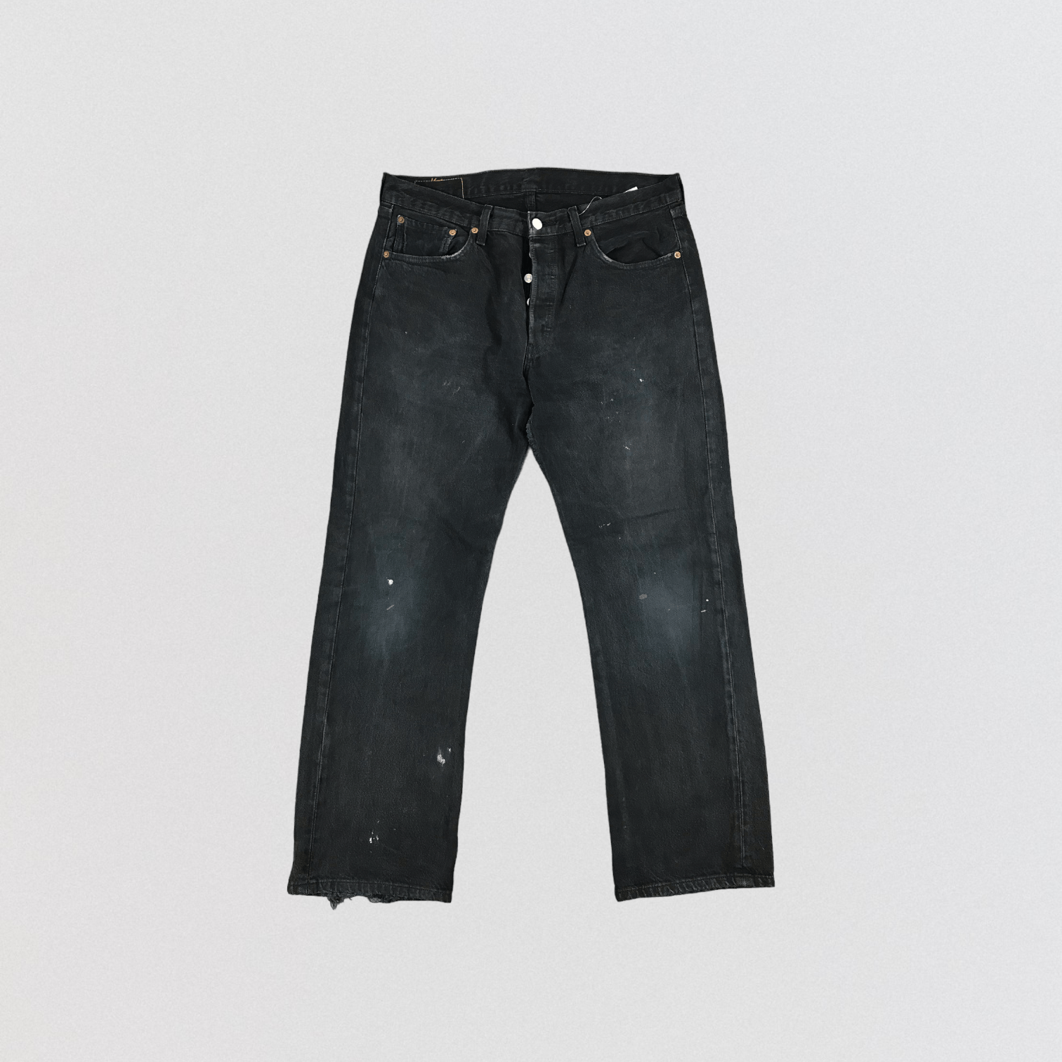 Levi's Vintage Black Levis 501 Jeans-JM1514 Size US 36 / EU 52 - 1 Thumbnail