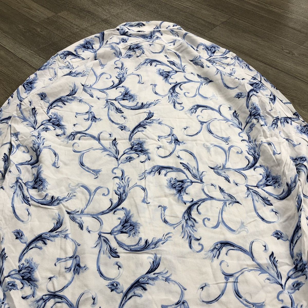 Versace Vintage Luxury Shirt Versace Floral Button Up Size US M / EU 48-50 / 2 - 11 Thumbnail