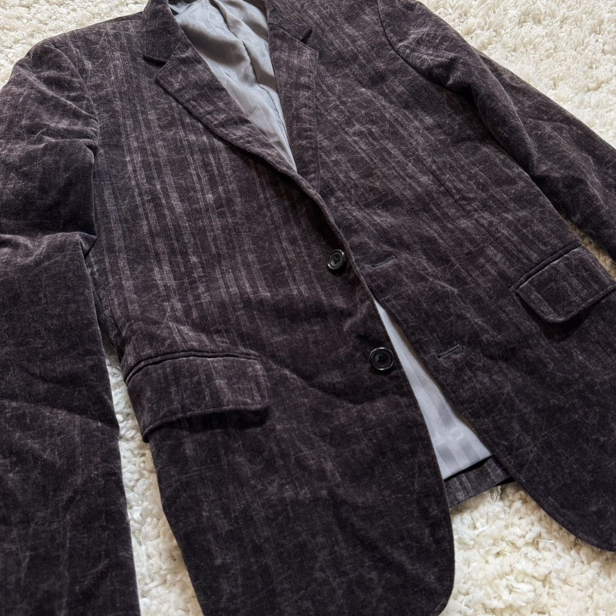 Tornado Mart Tornado Mart Velvet Blazer Coat Size US L / EU 52-54 / 3 - 2 Thumbnail