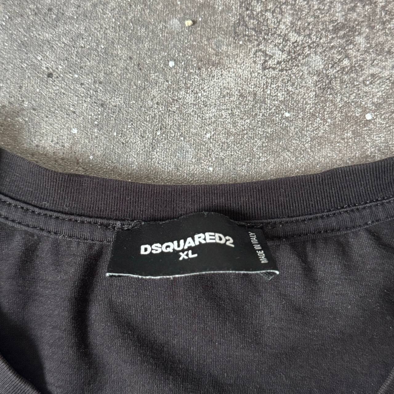 Dsquared2 × Vintage Dsquared2 Big Logo Slim Fit T-Shirt Size US XL / EU 56 / 4 - 8 Thumbnail