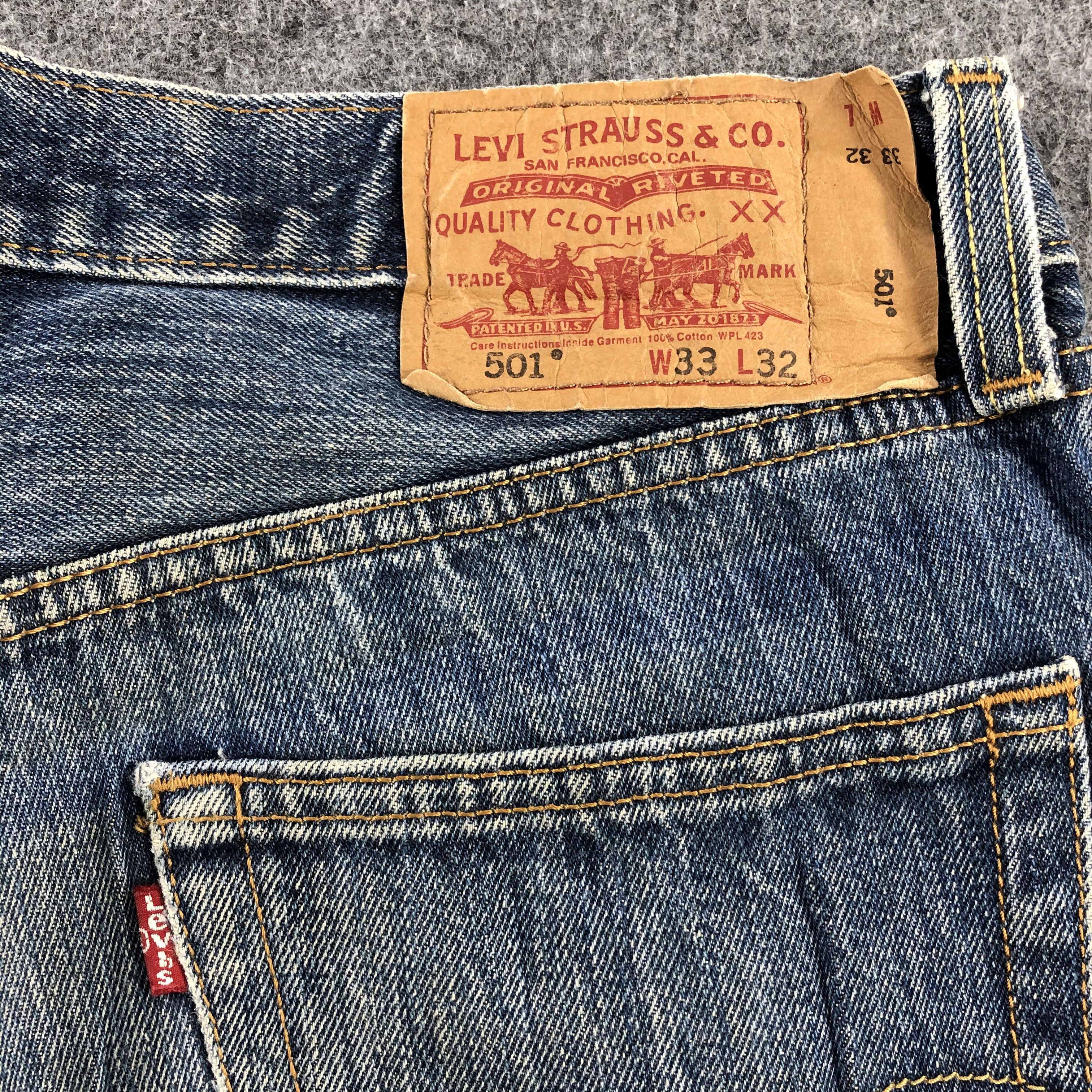 Levi's Vintage Jeans Levis 501 -JM979 Size US 33 - 7 Thumbnail