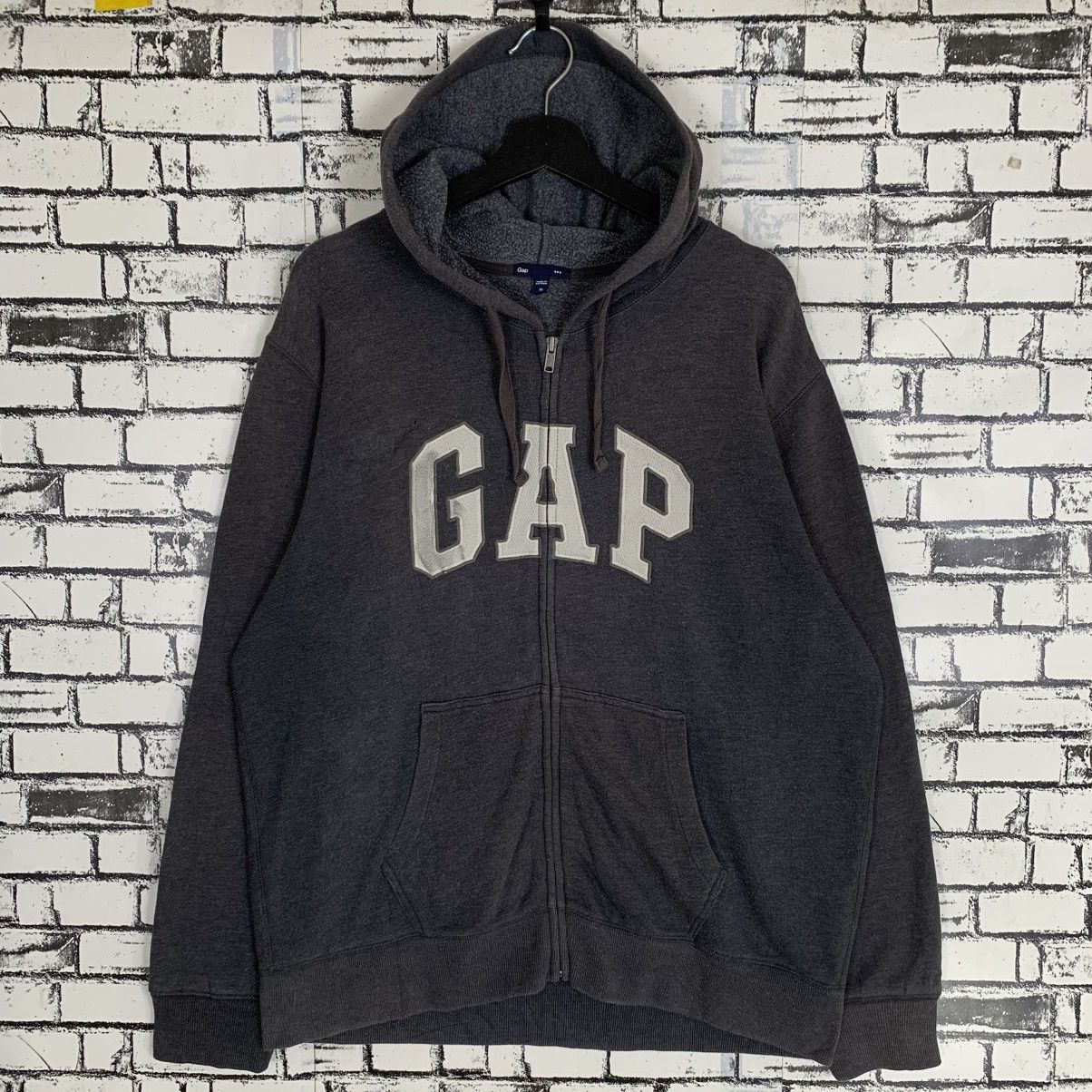 Gap Vintage GAP Zip Up Sweatshirt Hoodie Size US XL / EU 56 / 4 - 1 Thumbnail