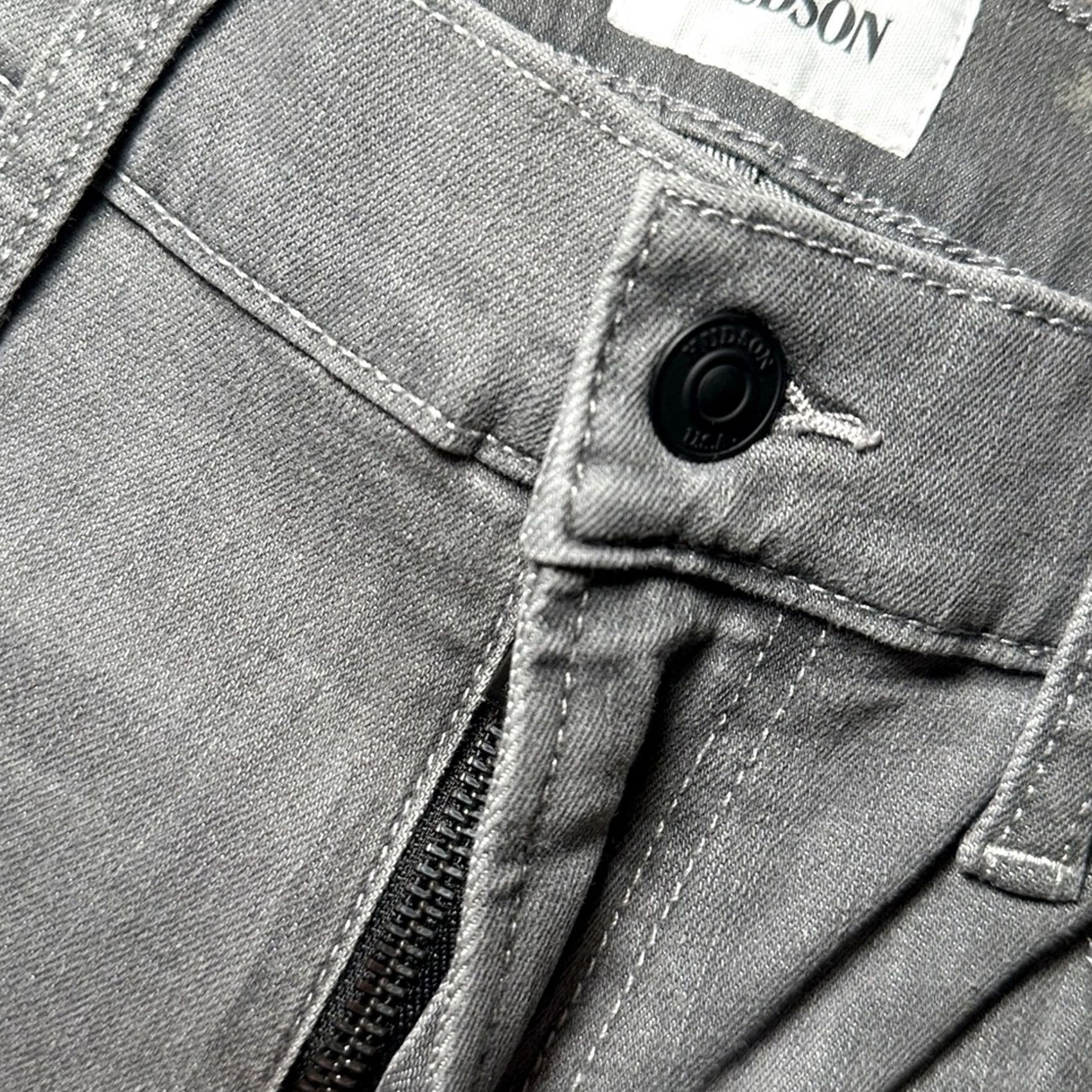 Vintage Hudson Jeans Skinny Stretch Jeans - 32 Men Gray Inseam 32 Regular Size 32 Slim Style MS9095 Size US 32 / EU 48 - 7 Thumbnail
