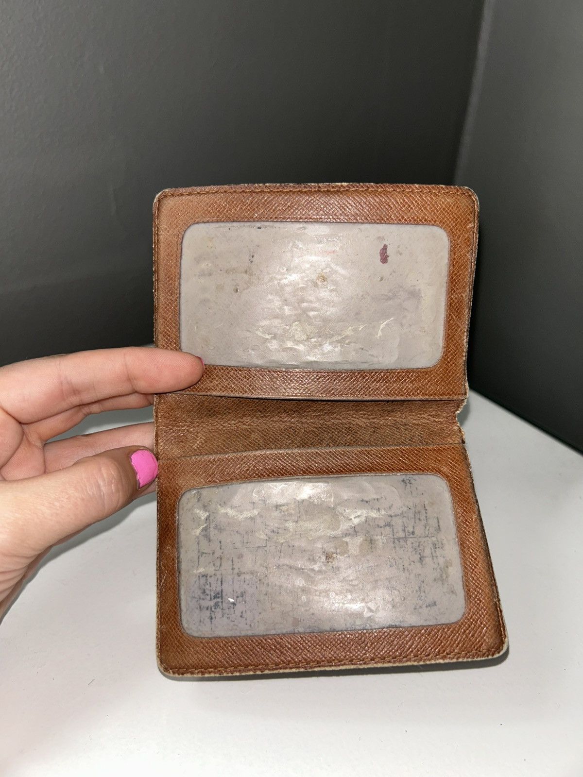 Louis Vuitton Louis Vuitton Monogram ID Card Holder CA0978 Size ONE SIZE - 3 Thumbnail