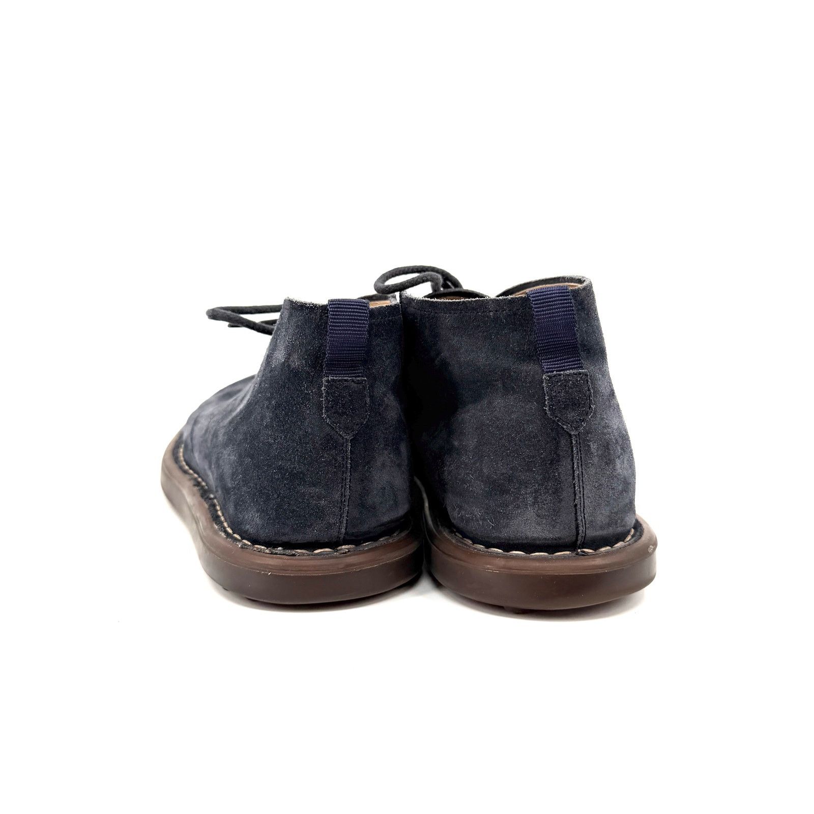 Tod's Tod's Italy Navy Blue Suede Chukka Desert Boots Size US 7 / EU 40 - 2 Thumbnail