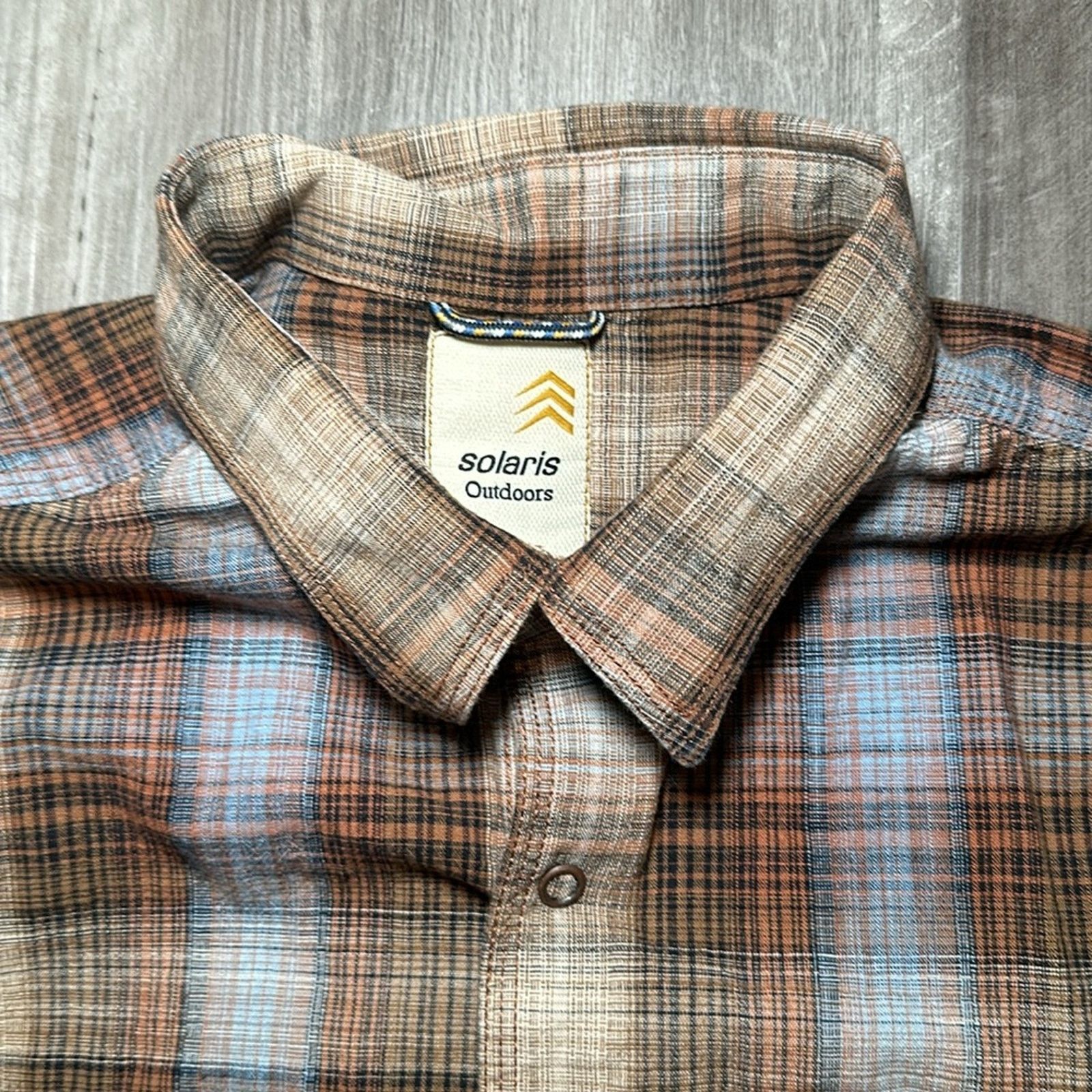 Other Solaris Outdoor Short Sleeve Snap Button - Large Size US L / EU 52-54 / 3 - 6 Thumbnail