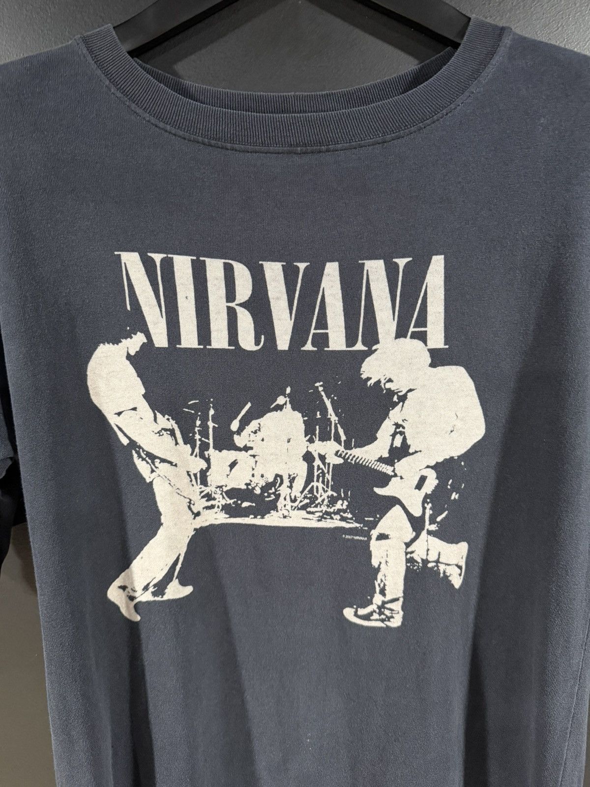 Band Tees 2007 Vintage Nirvana Kurt Cobain Muddy Banks Fade Band Tee L Size US L / EU 52-54 / 3 - 2 Thumbnail