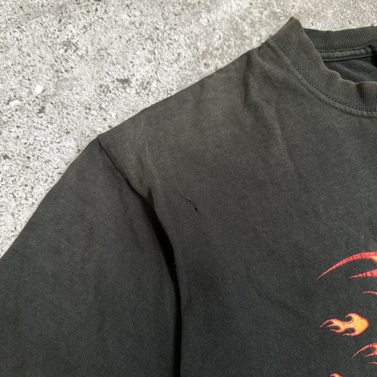 Vintage VTG Lubrican 76 flame distrash Size US L / EU 52-54 / 3 - 4 Thumbnail