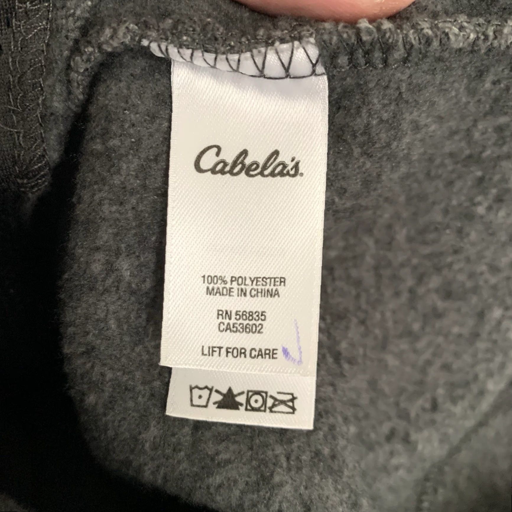Vintage Cabela's Jacket Womens Small Gray Fleece Lined Zip Pockets Outdoor All Seasons Regular Fit Shirt/Coat Size S / US 4 / IT 40 - 4 Thumbnail
