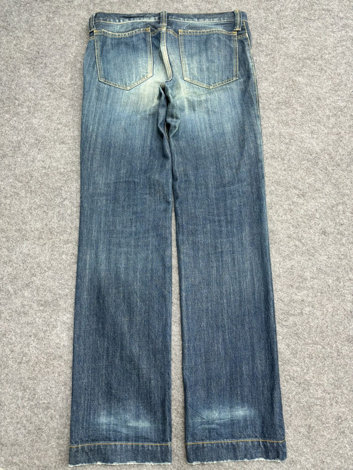 Japanese Brand 💥Designer💥Vintage Rodano Studded Distressed Denim F549 Size US 34 / EU 50 - 19 Thumbnail