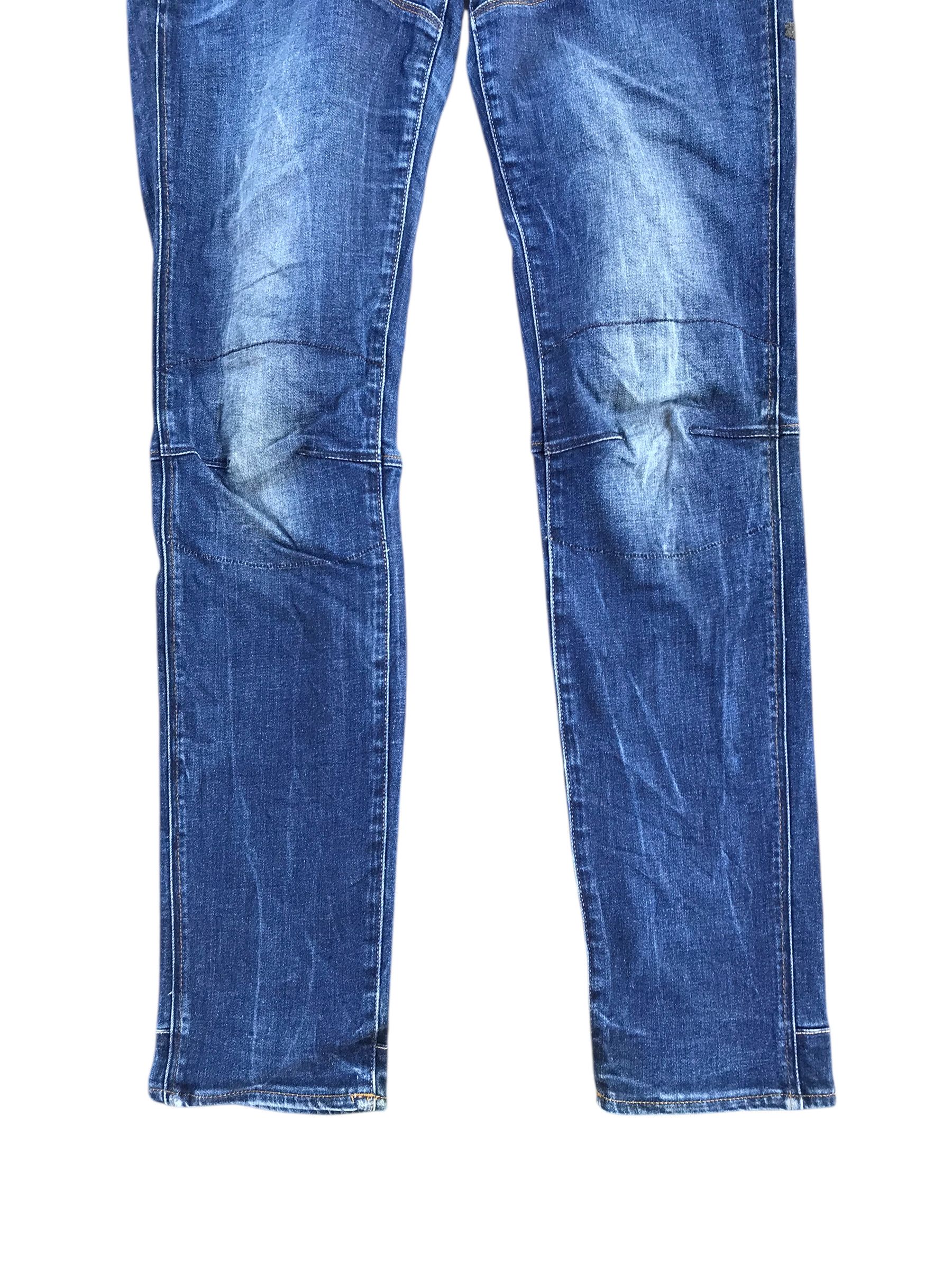 If Six Was Nine Heat G-star Distressed Denim-size 30-skinny fit Size US 30 / EU 46 - 9 Thumbnail