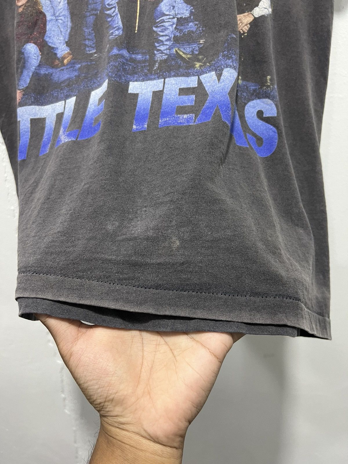 Band Tees × Vintage Vintage 90’s Little Texas Band Sunfaded Tshirt Size US L / EU 52-54 / 3 - 4 Thumbnail