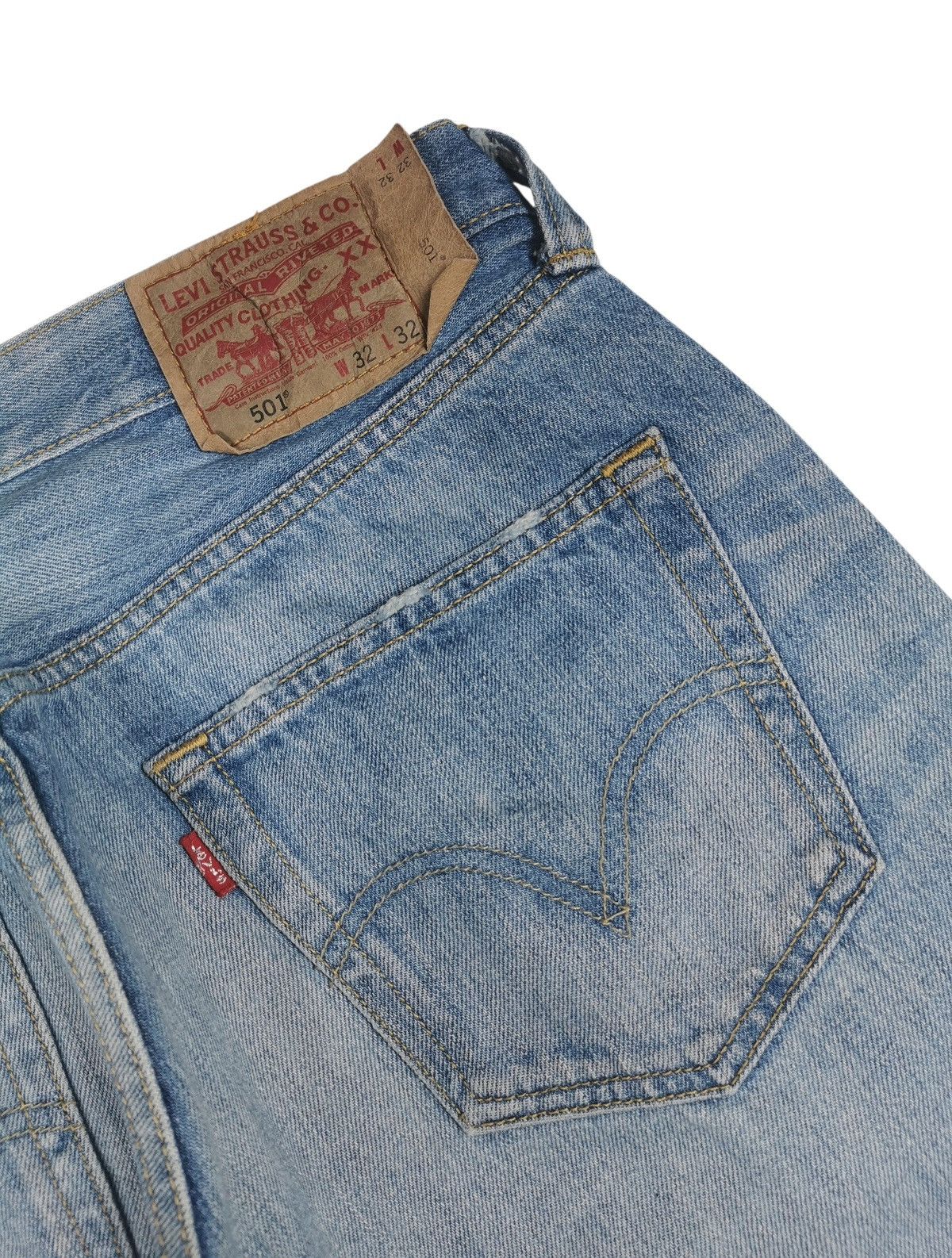 Levi's Vintage Levis 501 Denim Jeans Size US 32 / EU 48 - 7 Thumbnail