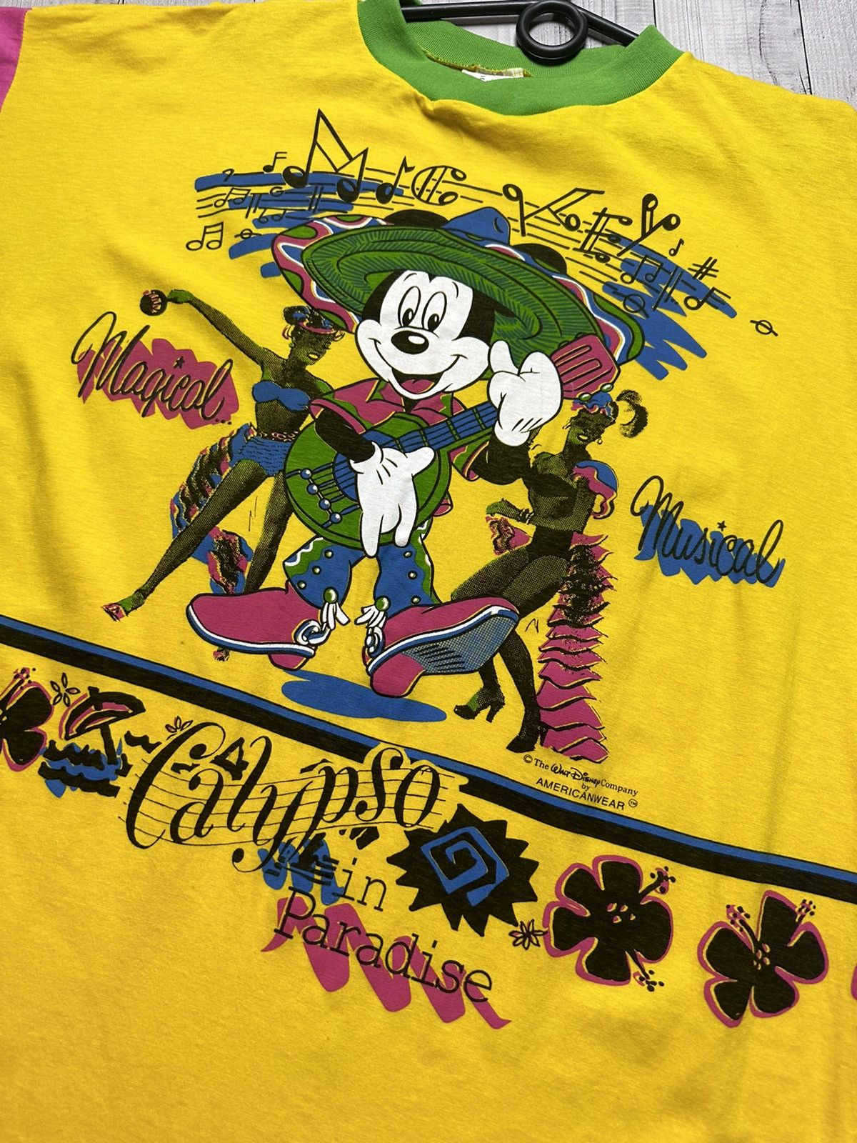 Cartoon Network × Mickey Mouse × Vintage Vintage Mickey Mouse rare tee size XL 1991 rare USA Size US XL / EU 56 / 4 - 3 Thumbnail