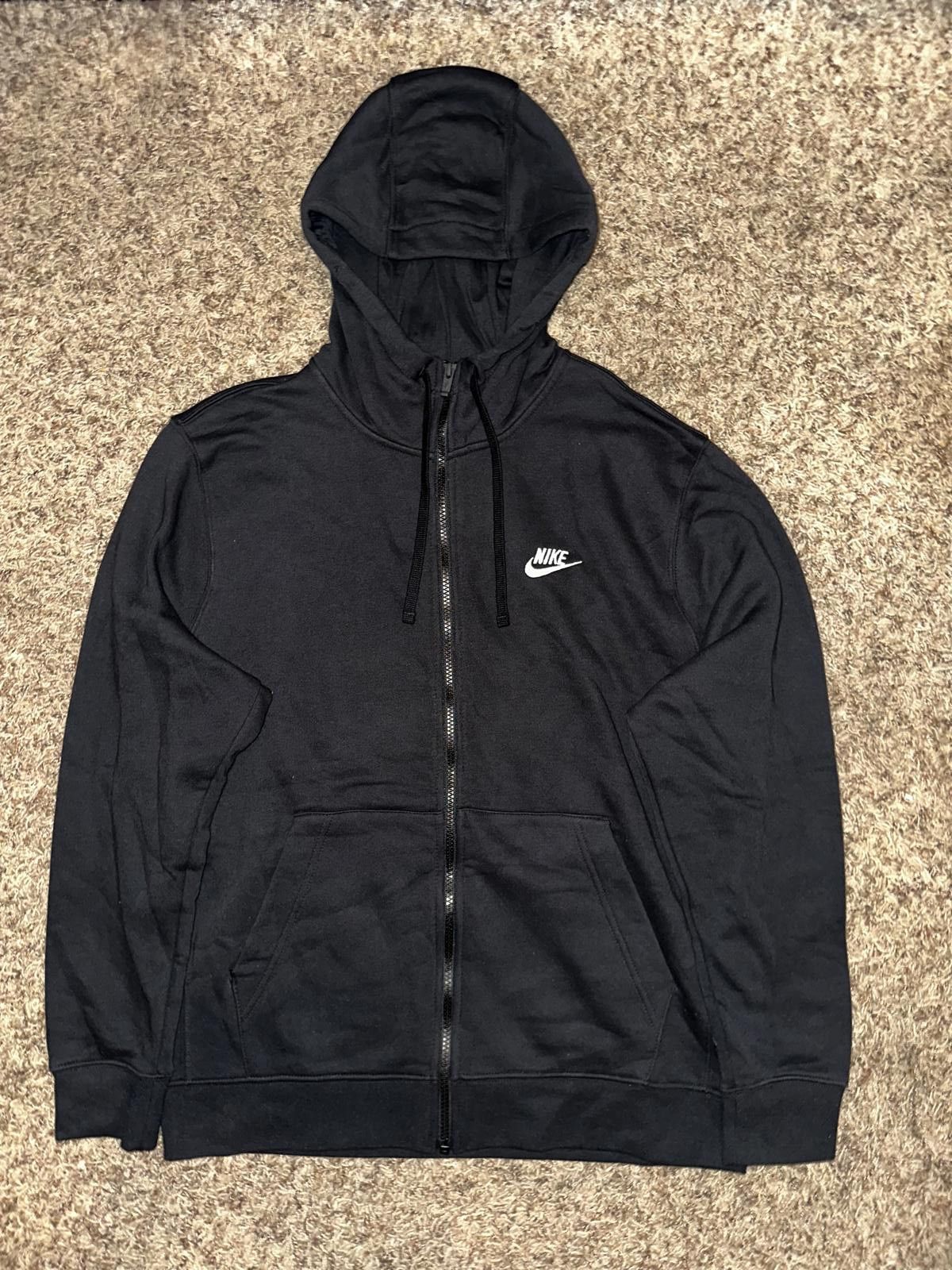 Nike Nike Men's Sportswear Club Fleece Full Zip Hoodie Size US L / EU 52-54 / 3 - 1 Thumbnail