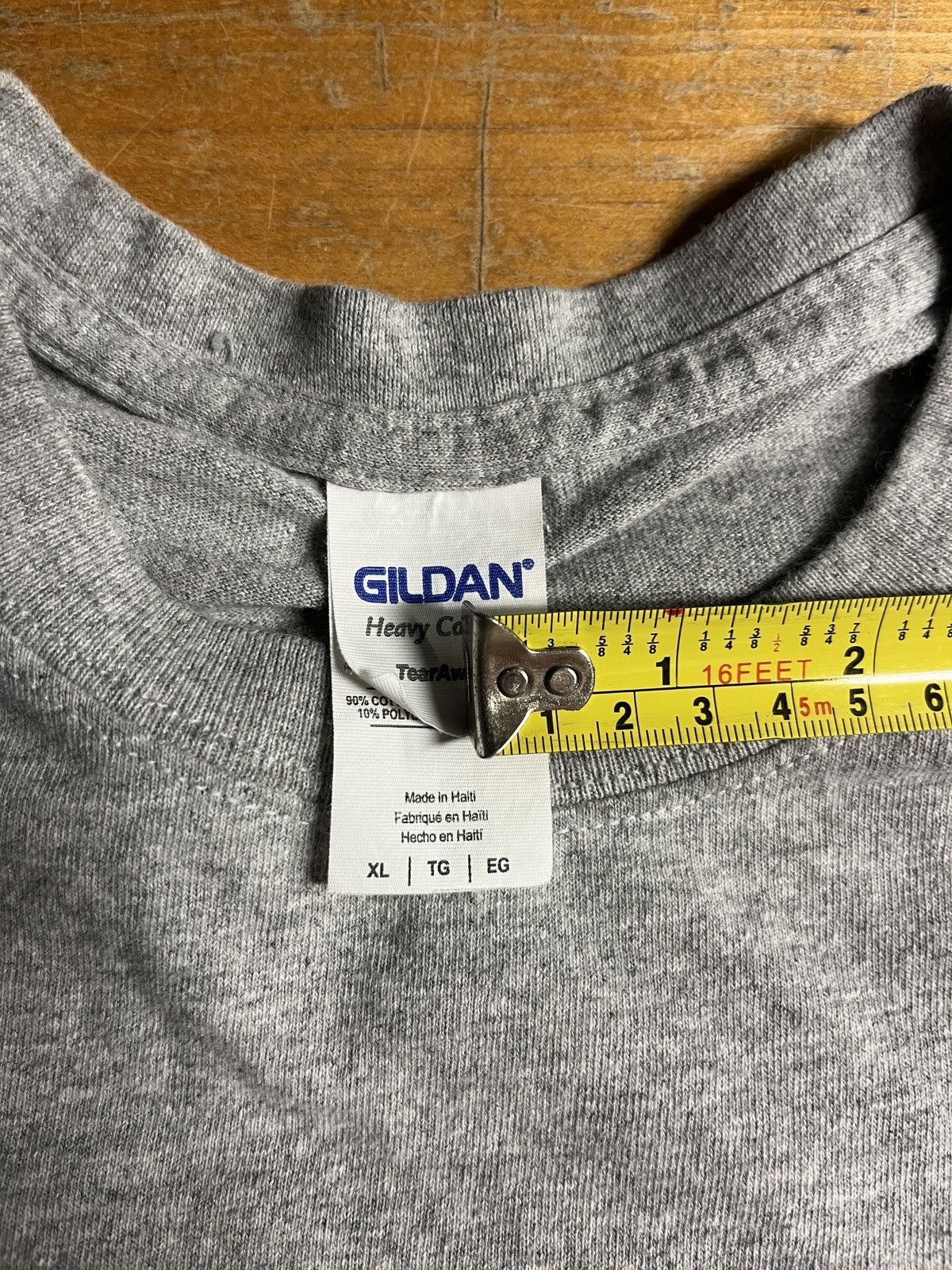 Gildan × Vintage Vintage Caribbean Gildan Grey T-Shirt | XL Size US XL / EU 56 / 4 - 2 Thumbnail