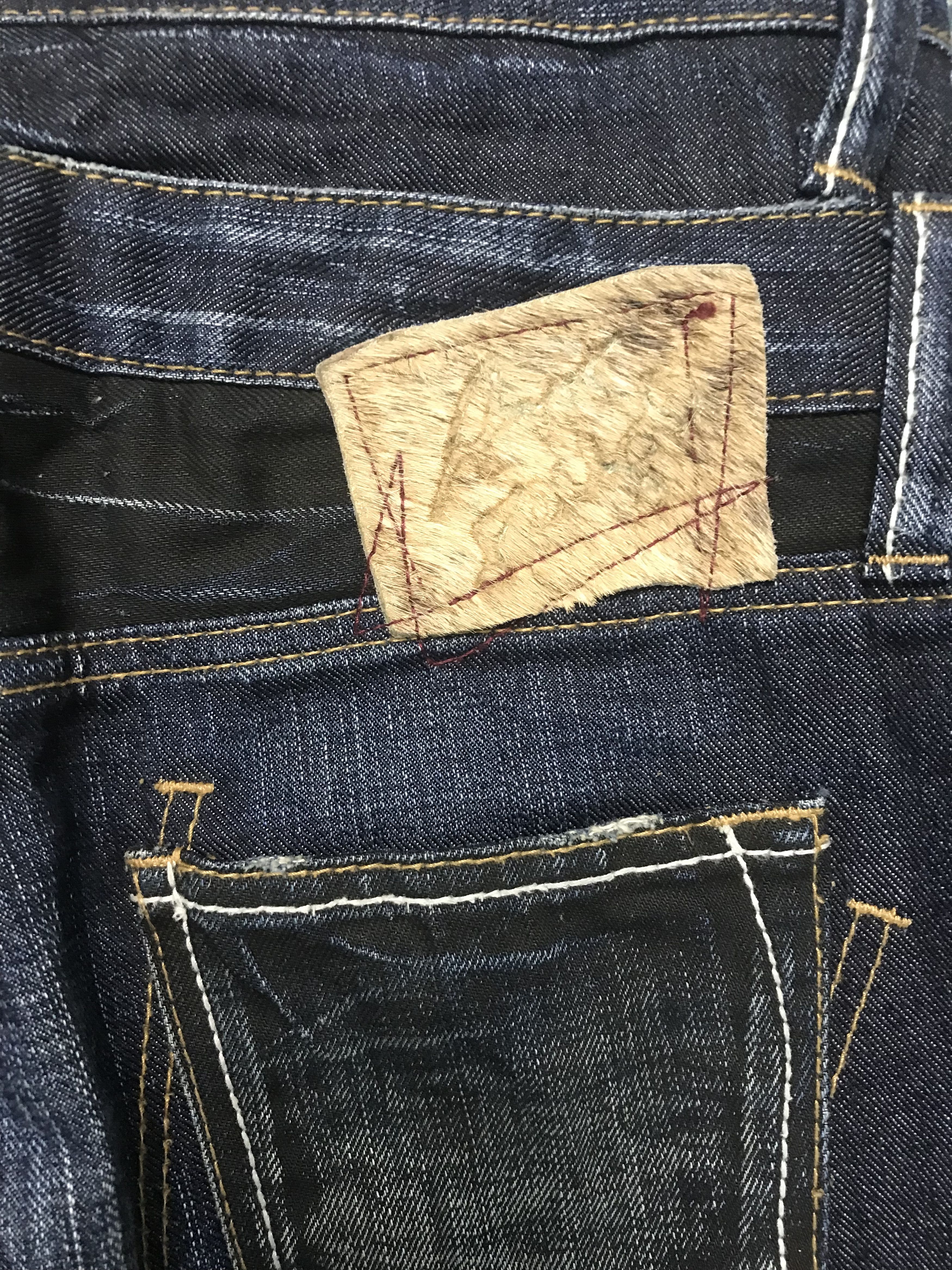 Japanese Brand Flare Antgauge Double Waist Denim Pant Size US 28 / EU 44 - 9 Thumbnail