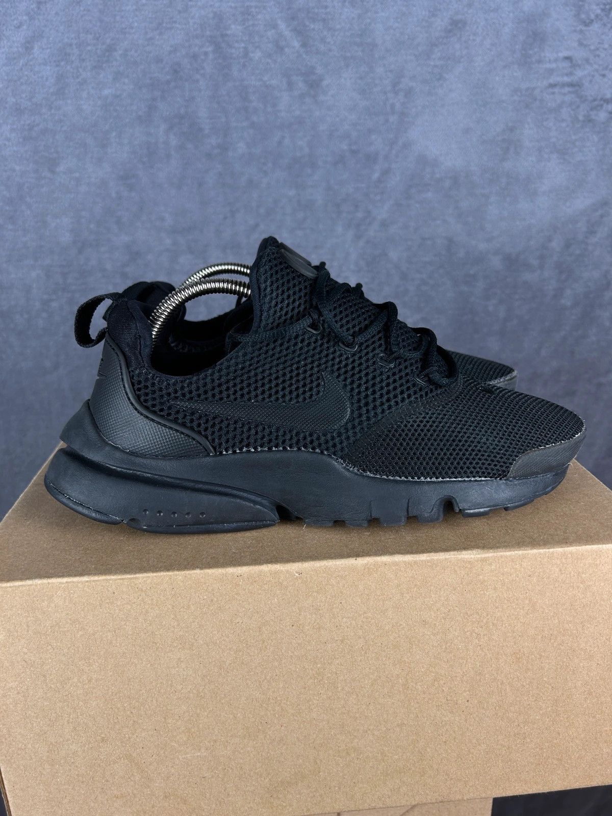 Nike Nike Presto Fly tripple black mini logo swoosh sneakers Size US 5 / IT 35 - 4 Thumbnail