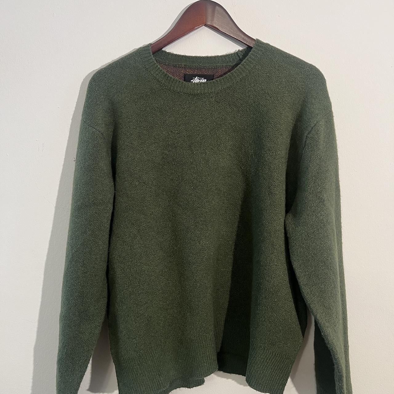 Stussy 💚 SS21 Stussy Paisley Green Sweater Size US L / EU 52-54 / 3 - 2 Thumbnail