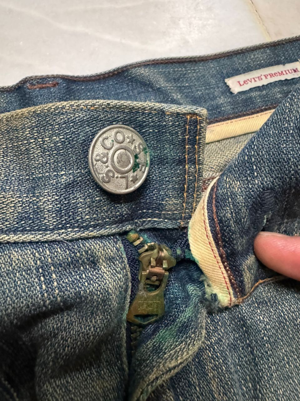 Levi's 💥Insane💥90s Levi’s 505 Premium Rusty Mudwash Thrashed Nice Size US 30 / EU 46 - 10 Thumbnail
