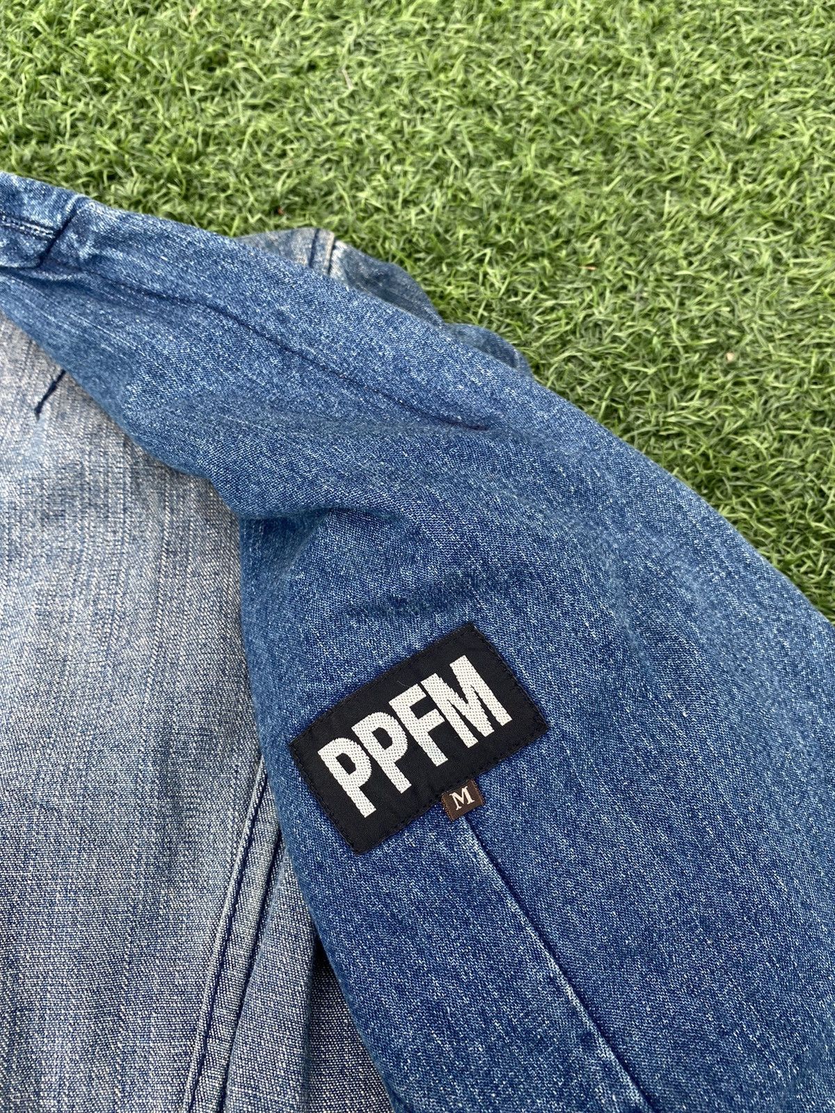 Japanese Brand × PPFM PPFM BLAZER DENIM JACKET Size US M / EU 48-50 / 2 - 3 Thumbnail