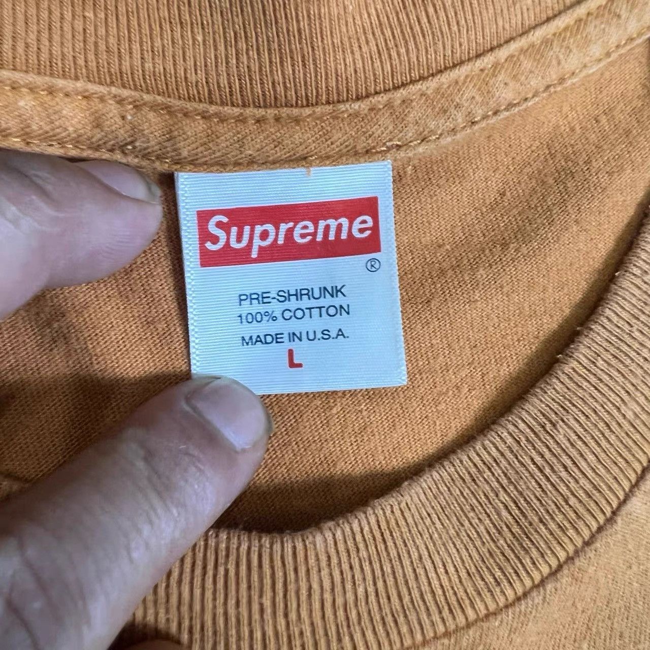 Supreme Supreme Short Sleeve T-shirt K28 Size US L / EU 52-54 / 3 - 3 Thumbnail