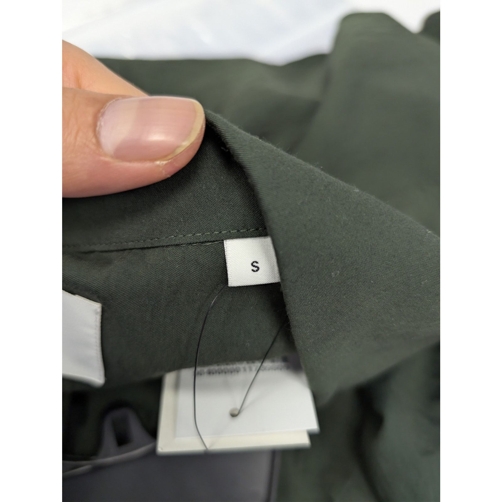 NN07 o1rshd1 CC20 Men's Dark Green Resort Collar Shirt Size US S / EU 44-46 / 1 - 19 Thumbnail