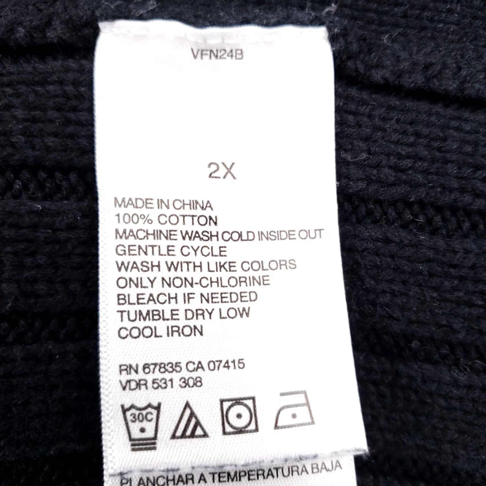 Nautica Nautica Mens Sweater 2XL XXL Dark Blue Ribbed Henley Mock Neck Pullover Jeans Size US XXL / EU 58 / 5 - 6 Thumbnail