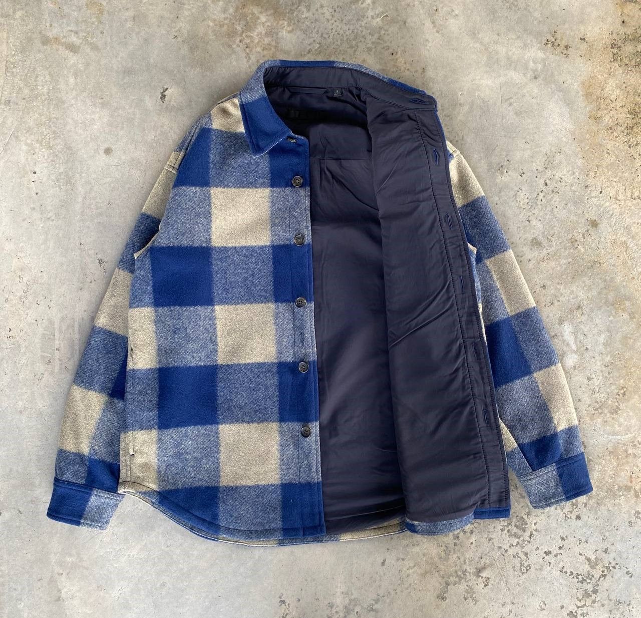 Japanese Brand GRUNGE PRISONER CHECKERED FLANNEL BY UNIQLO Size US M / EU 48-50 / 2 - 11 Thumbnail